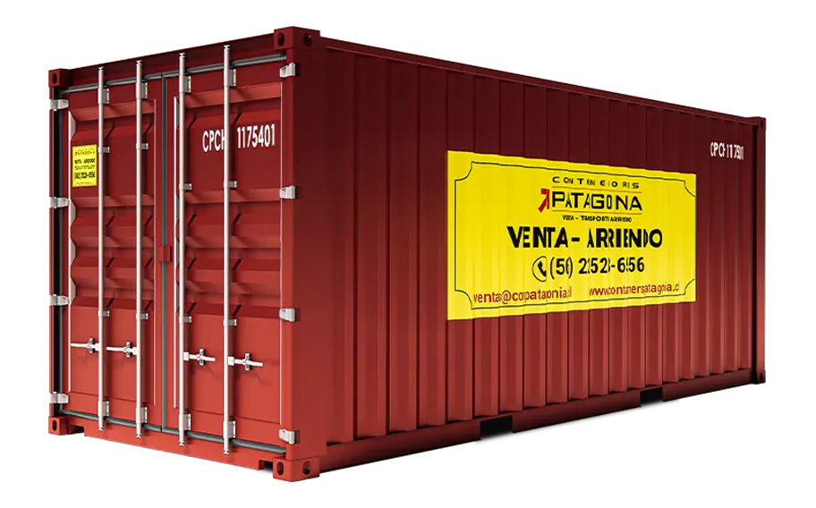 Container 20 pies en arriendo — Contenedores Patagonia